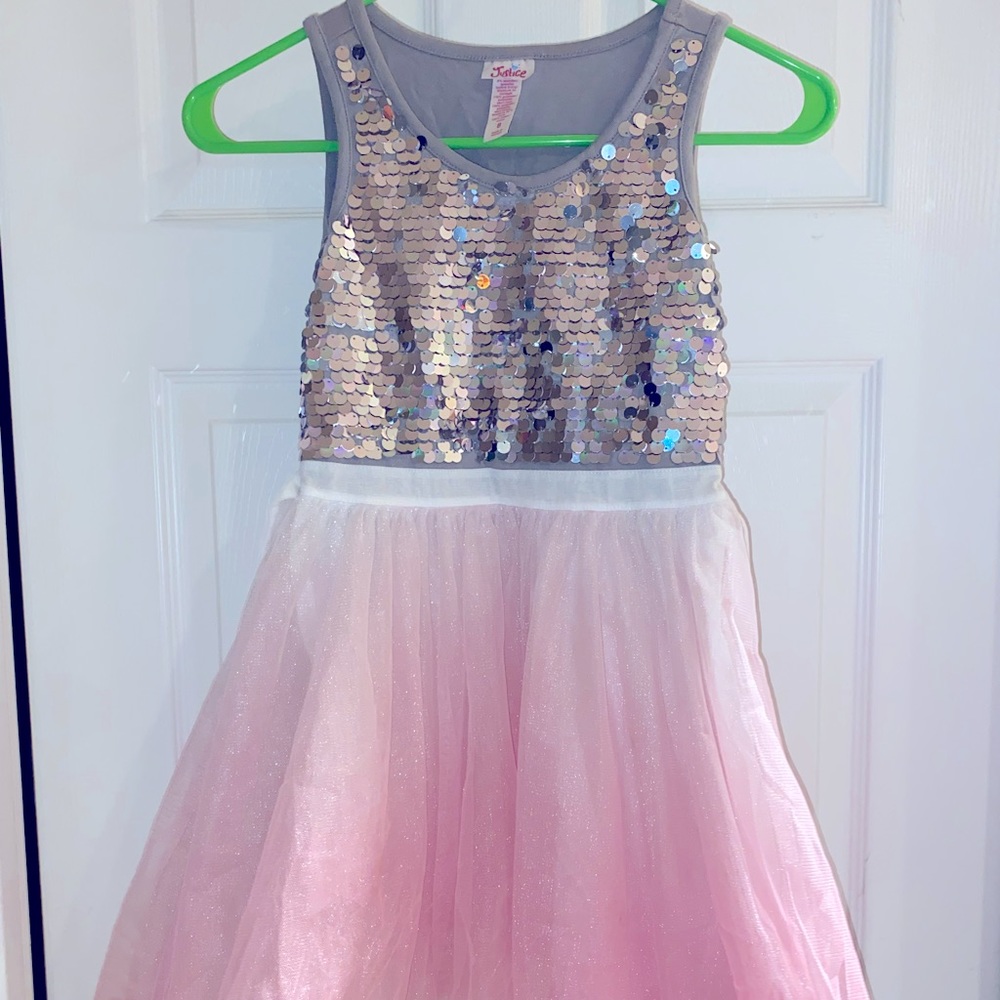 Girls Justice Formal Dress/Sweater Set - Picture 2 of 9